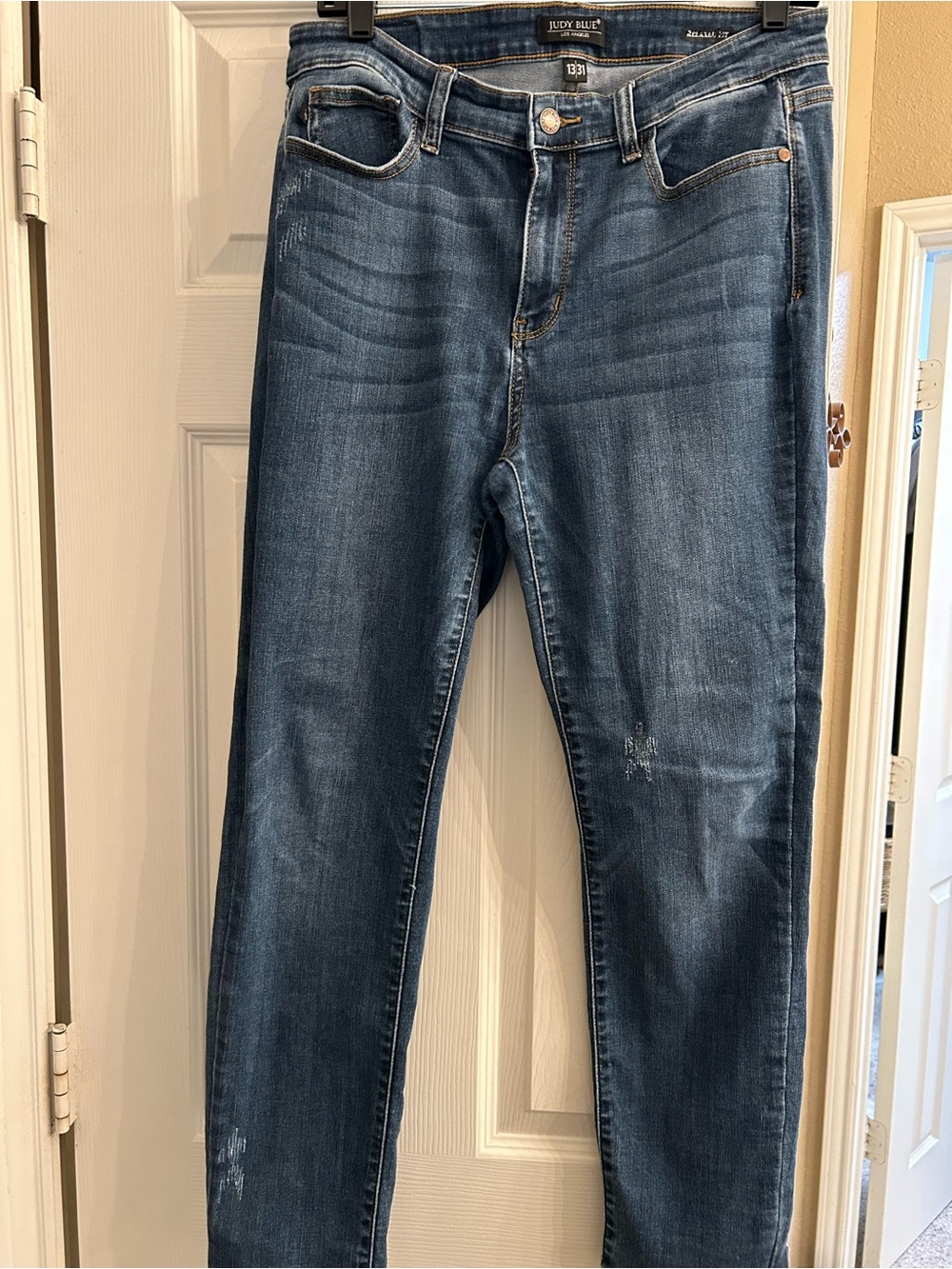 Judy Blue Dark Indigo Relaxed Fit Jeans style jb82251dk